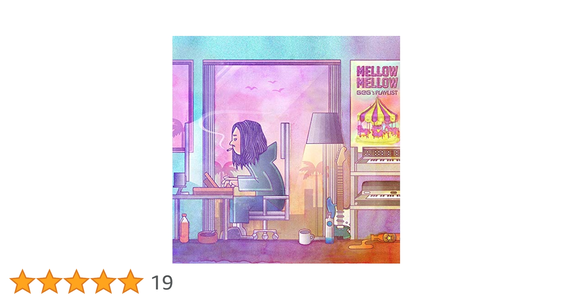Mellow Mellow～GeG's PLAYLIST～ LP『Mellow Mellow ～GeG's Playlist vol.2～』 - GeG OFFICIAL